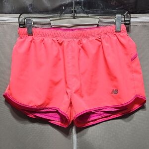 New Balance Women's Bright Pink Athletic Shorts